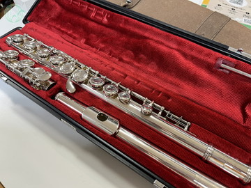 2026年02月06日にQsicが買取したYAMAHA YFL-311 C足部管 カバードキイ 初期型 Eメカ付きの画像