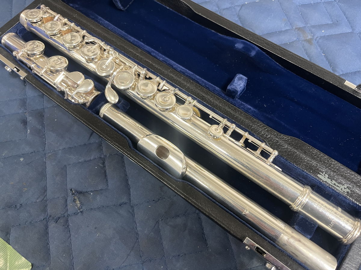 2026年07月27日にQsicが買取したSANKYO FLUTES Artist C足部管 カバードキイ ニューEメカ付きの画像